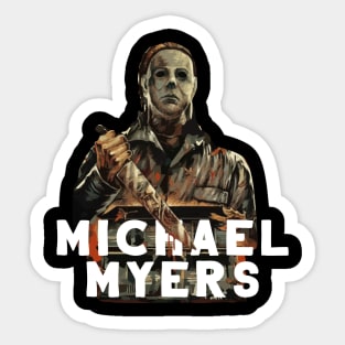 muchael myers horror Sticker